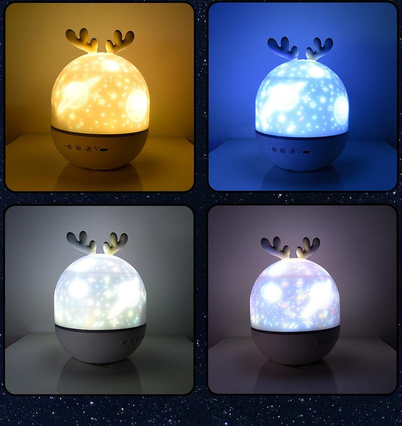 Led estrelado - Projetor de noite - Bminfinity 